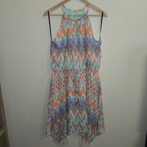 City Triangles Mint Green Dress